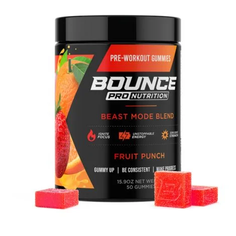 Bounce Nutrition Pre-Workout Gummies