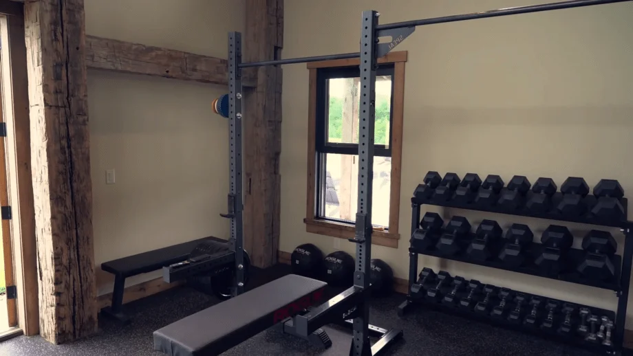 Ralph's Insane Modern Barn Home Gym