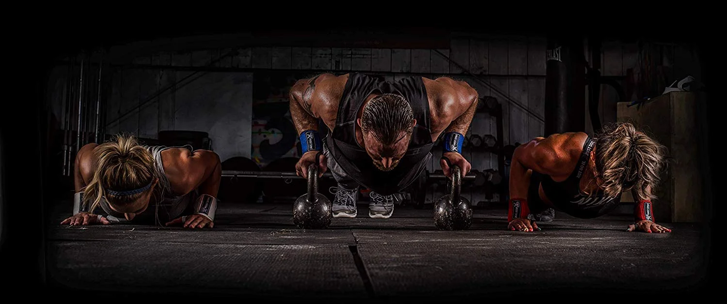 Dark Iron Fitness Wrist Wraps