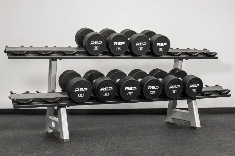 REP Urethane Coated Round Dumbbells