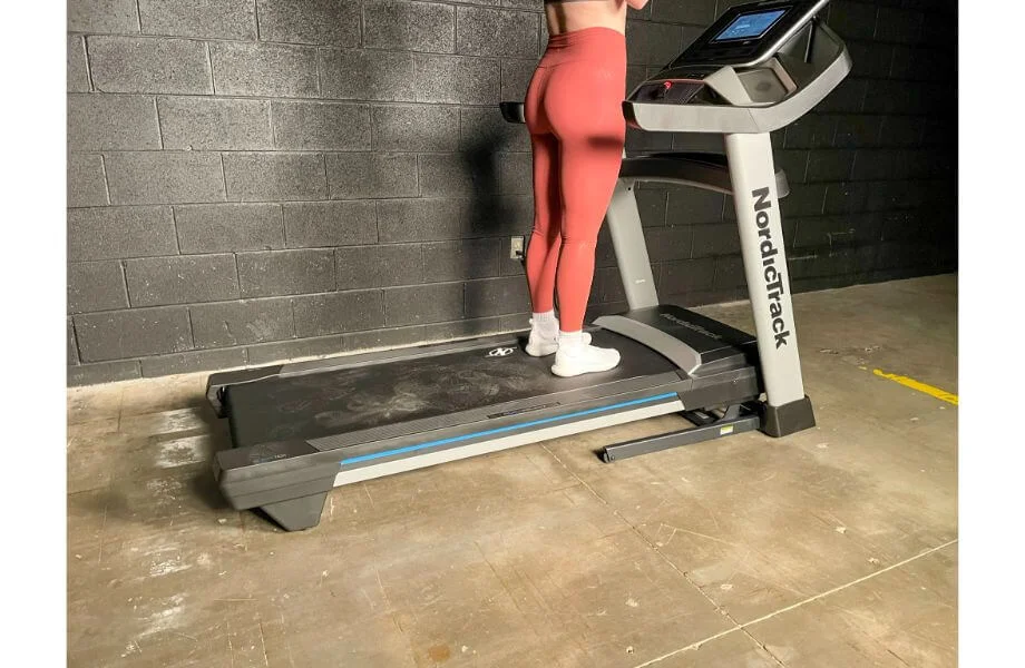 standing on NordicTrack Exp10i